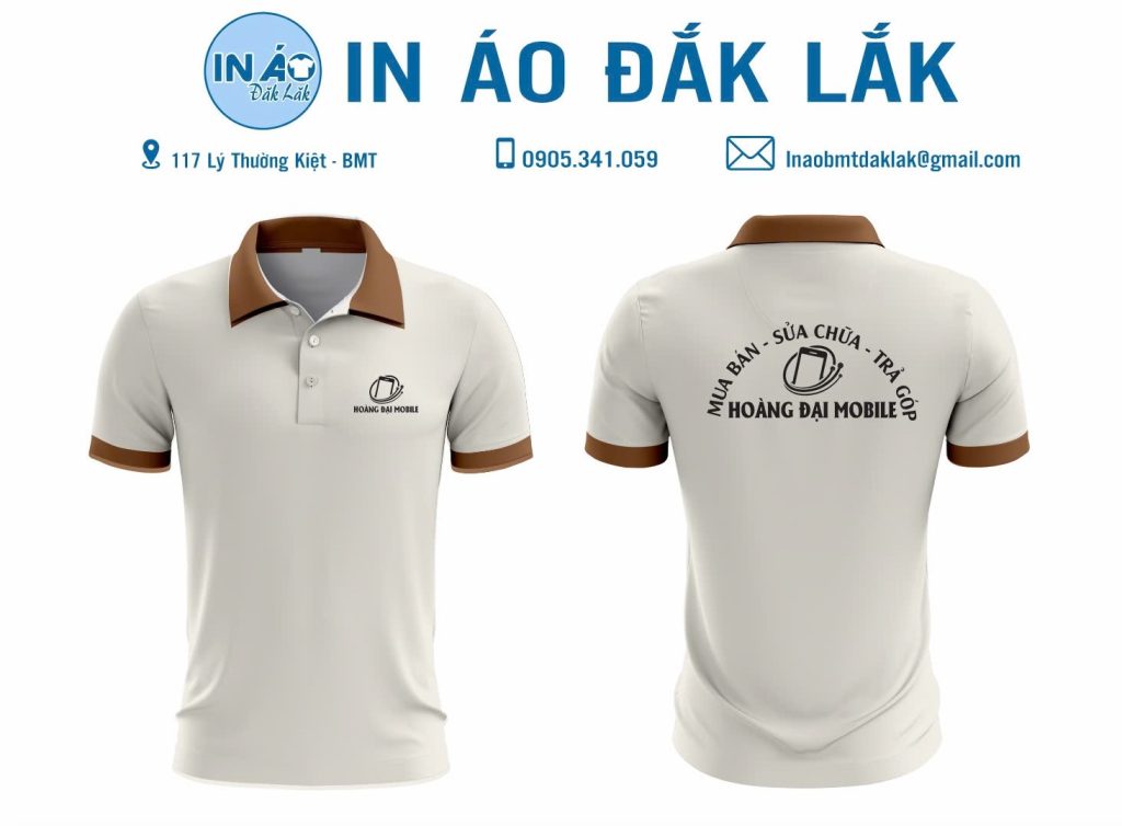 Áo thun đồng phục Hoàng Đại Mobile