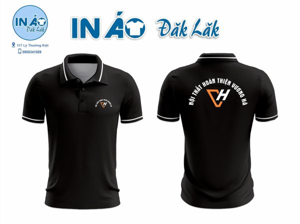 Áo thun đồng phục Nội thất Vương Hà