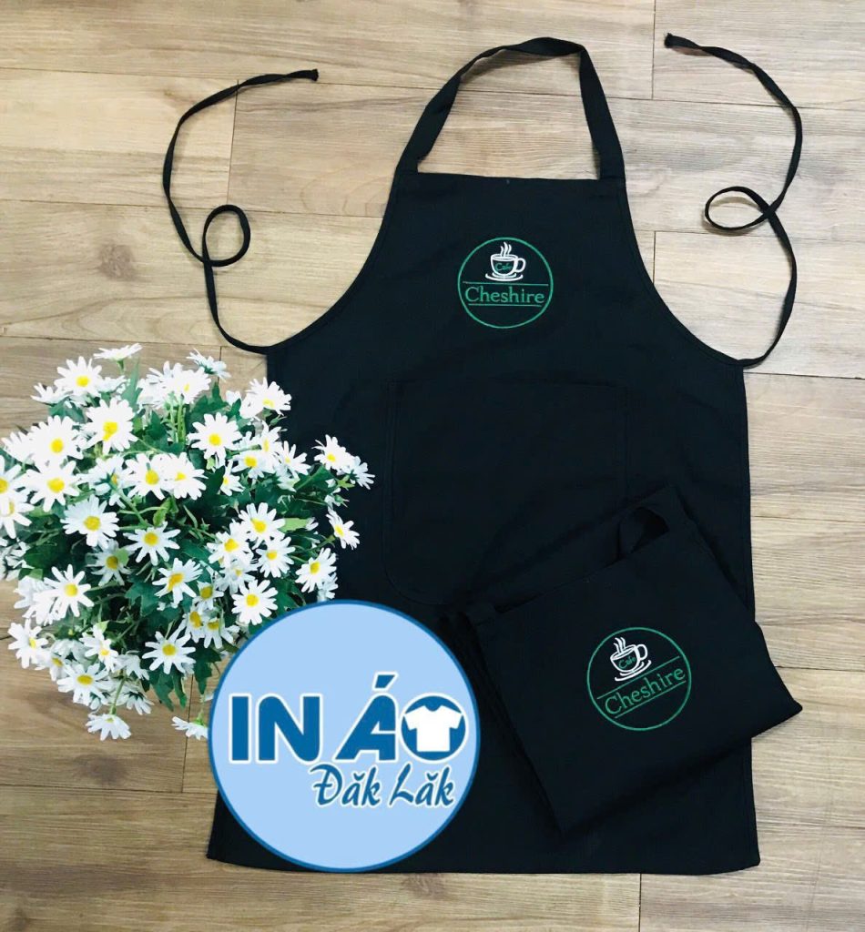 Tạp dề Cheshire phối dây màu đen