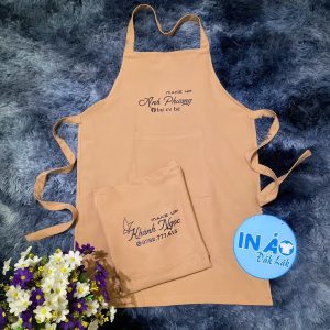 Tạp dề Make Up Anh Phương màu da